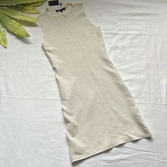 ⭐️NWT Dynamite Ottoman Stitch Sleeveless Choker Dress⭐️ - Picture 1 of 7